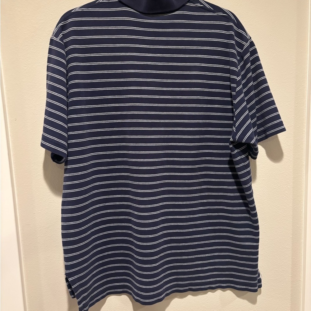 Ralph Lauren Navy and White Polo Shirt - Picture 2 of 6